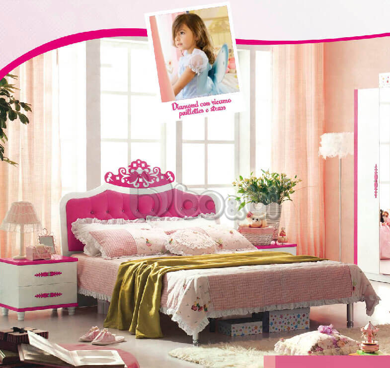 Bộ phòng ngủ công chúa dễ thương BB KBY852-2